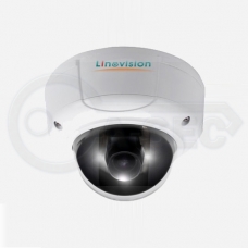 Купольная вандалозащитная IP камера с инфракрасной подсветкой до 20м Linovision IPC-VEC754PF-EIR
