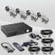 Комплект видеонаблюдения для самостоятельной установки Eif systems DVK-3004KIT PRO