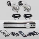 Комплект из видеорегистратора и 2-х уличных камер CoVi Security FVK-2001KIT