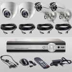 Готовый комплект из видеорегистратора и 4-х камер CoVi Security FVK-3303KIT