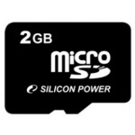 Карта памяти Silicon Power MicroSD 2GB